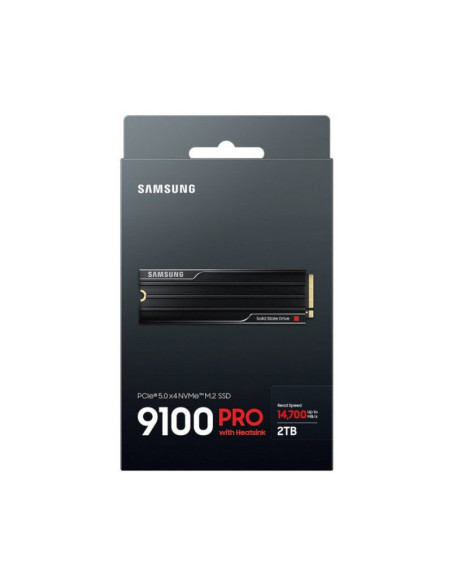 SSD Samsung 9100 Pro 2TB PCIe 5.0 M.2 con Disipador