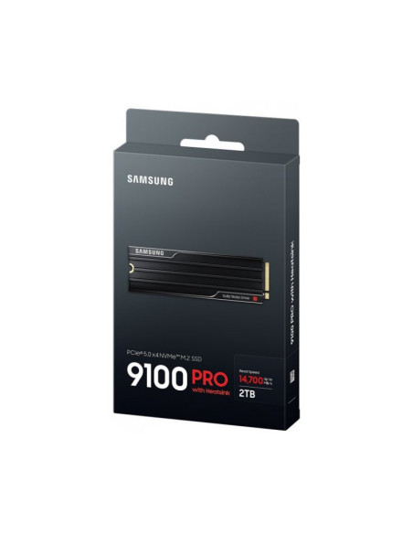SSD Samsung 9100 Pro 2TB PCIe 5.0 M.2 con Disipador