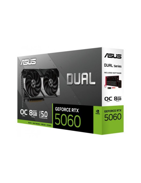 Asus Dual GeForce RTX 5060 OC Edition 8GB GDDR7 DLSS4