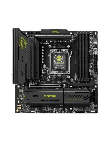 MSI MAG B850M Mortar WiFi Socket AM5 Micro-ATX