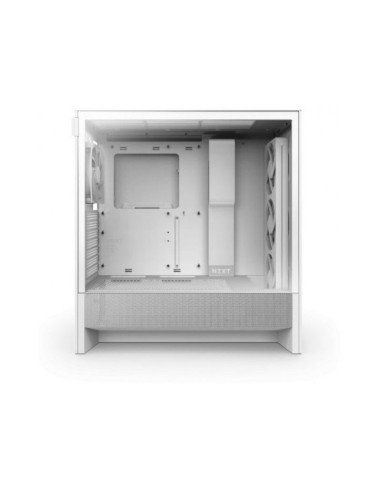 NZXT H5 Flow RGB (2024) Blanca E-ATX Caja para PC