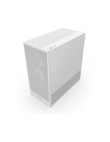 NZXT H5 Flow RGB (2024) Blanca E-ATX Caja para PC