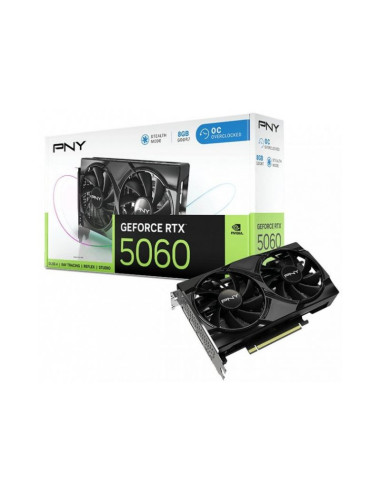 PNY GeForce RTX 5060 aRGB OC Dual Fan 8GB GDDR7 DLSS4