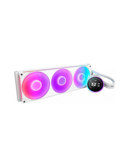 NZXT Kraken Elite 420 RGB Blanca 420mm Refrigeración Líquida PC