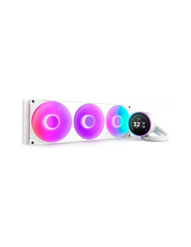 NZXT Kraken Elite 420 RGB Blanca 420mm Refrigeración Líquida PC