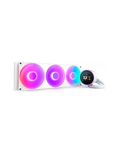 NZXT Kraken Elite 420 RGB Blanca 420mm Refrigeración Líquida PC