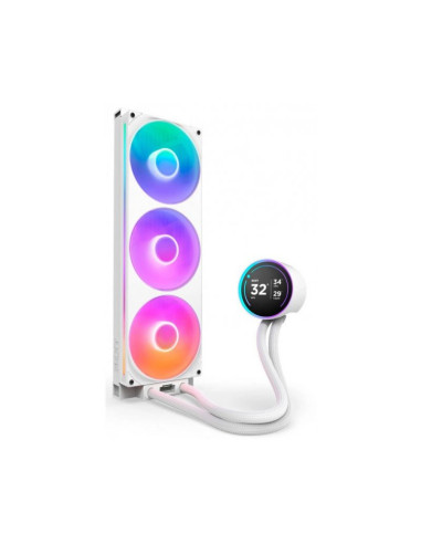 NZXT Kraken Elite 420 RGB Blanca 420mm Refrigeración Líquida PC