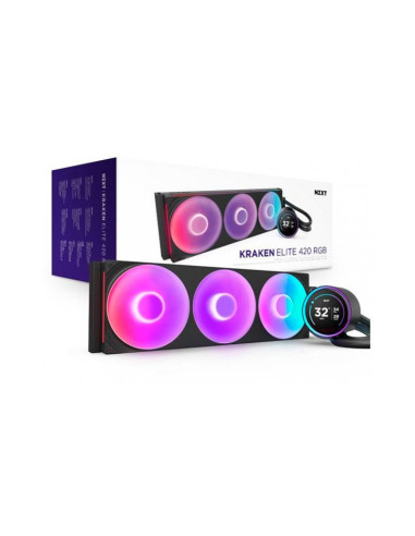 NZXT Kraken Elite 420 RGB 420mm Refrigeración Líquida PC