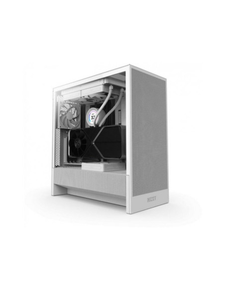 NZXT H5 Flow (2024) Blanca e-ATX Caja para PC