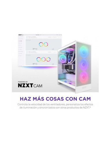 NZXT F420 RGB Core White 420mm Ventilador PC
