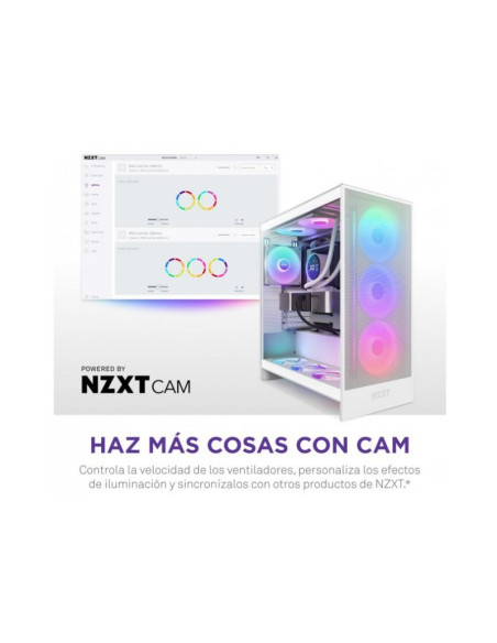 NZXT F420 RGB Core White 420mm Ventilador PC