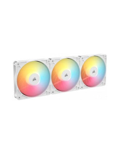 Corsair RS120-R aRGB Blanco 120mm Pack de 3 Ventiladores PC