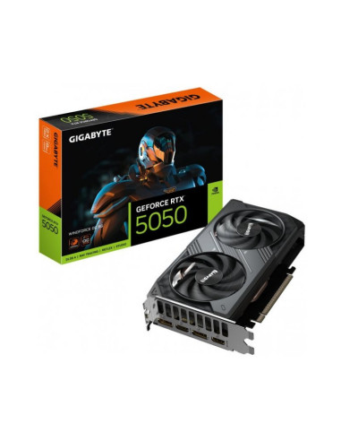Gigabyte GeForce RTX 5050 Windforce OC 8GB GDDR6 DLSS4