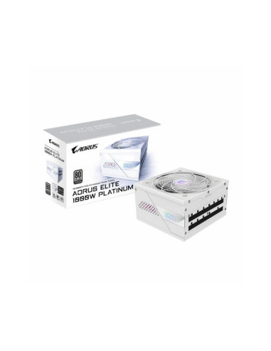 AORUS Elite P1000W Ice ATX 3.0 (PCIe 5.0) Fuente de alimentación Blanca 1000W