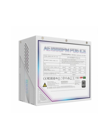 AORUS Elite P1000W Ice ATX 3.0 (PCIe 5.0) Fuente de alimentación Blanca 1000W