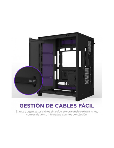 NZXT H9 Flow RGB (2025) E-ATX Caja para PC