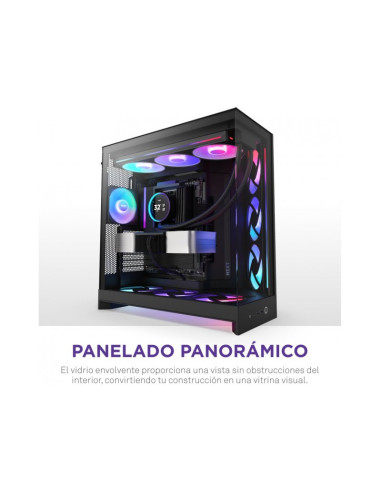 NZXT H9 Flow RGB (2025) E-ATX Caja para PC