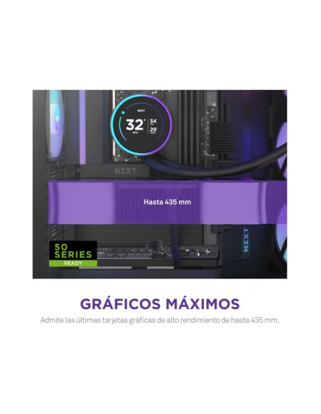 NZXT H9 Flow RGB (2025) E-ATX Caja para PC