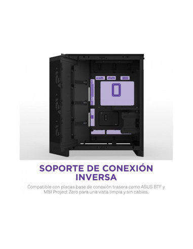 NZXT H9 Flow RGB (2025) E-ATX Caja para PC