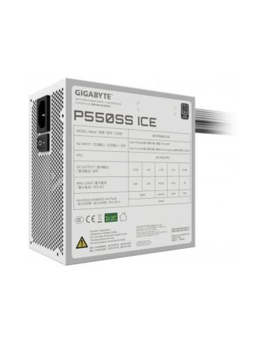 Gigabyte P550SS Ice Fuente de Alimentación 550W