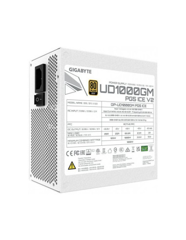 Gigabyte UD1000GM PG5 V2 Ice Fuente de Alimentación 1000W