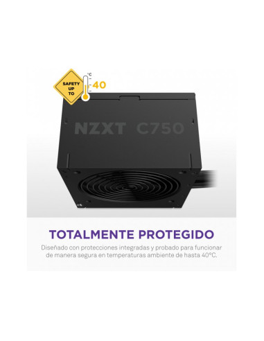 NZXT C750 ATX3.1 (PCIe 5.1) Fuente de Alimentación 750W