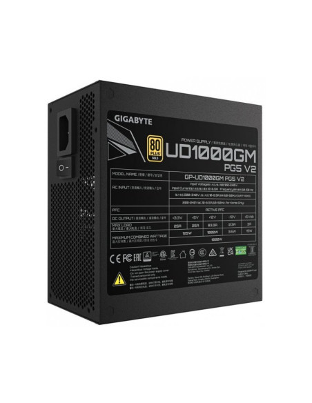 Gigabyte UD1000GM PG5 V2 Fuente de Alimentación 1000W
