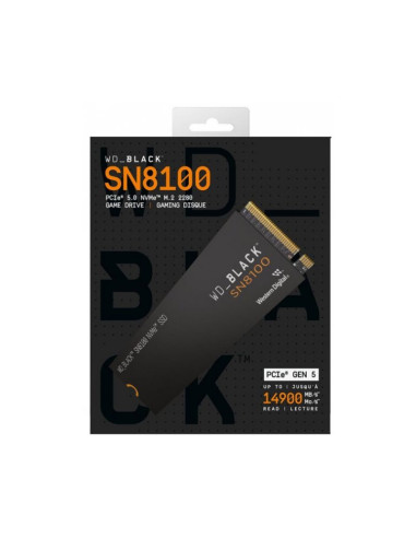 SSD WD Black SN8100 PCIe 5.0 1TB M.2