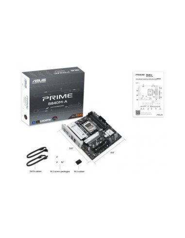 Asus Prime B840M-A-CSM Socket AM5 Micro-ATX