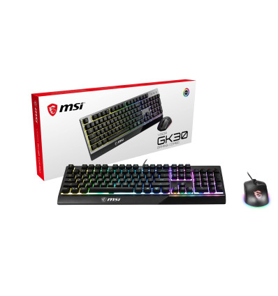 TECLADO MSI VIGOR GK30 COMBO