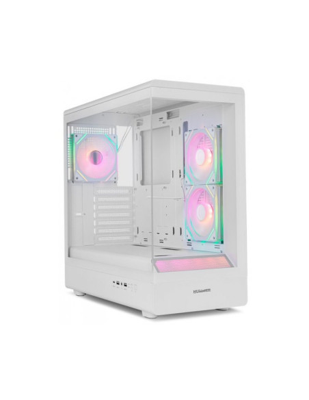 Nox Hummer Signal aRGB Blanca ATX Caja para PC