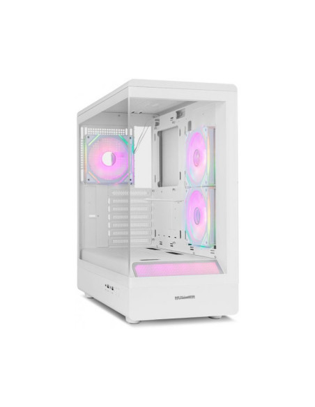 Nox Hummer Signal aRGB Blanca ATX Caja para PC