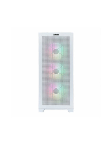 Abysm Danube Mura BX300 aRGB Blanca e-ATX Caja para PC