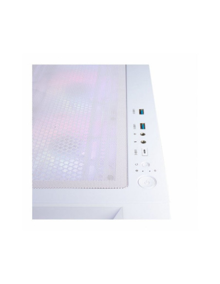Abysm Danube Mura BX300 aRGB Blanca e-ATX Caja para PC