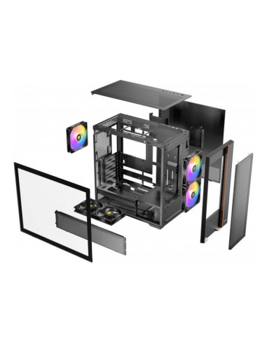 Antec Flux Rear ATX Caja para PC