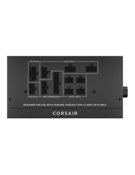 Corsair RM850x Shift ATX 3.1 (PCIe 5.1) Fuente de alimentación 850W
