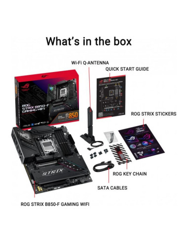 Asus ROG Strix B850-F Gaming WiFi Socket AM5 ATX