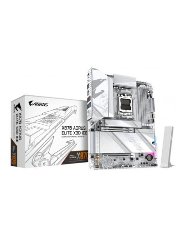 Gigabyte X870 AORUS Elite X3D Ice Socket AM5 ATX