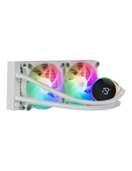 Mars Gaming ML-LCD240 Blanca 240mm Refrigeración Líquida PC