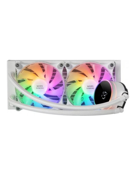 Mars Gaming ML-LCD240 Blanca 240mm Refrigeración Líquida PC