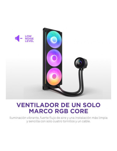 NZXT Kraken Plus 360 RGB 360mm Refrigeración Líquida PC