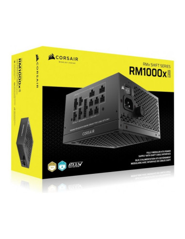 Corsair RM1000x Shift ATX 3.1 (PCIe 5.1) Fuente de Alimentación 1000W