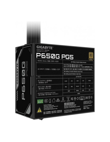 Gigabyte P650G PG5 Fuente de Alimentación 650W