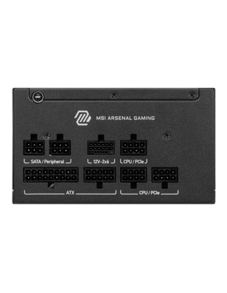 MSI MAG A750GLS ATX 3.1 (PCIe 5.1) Fuente de Alimentación 750W