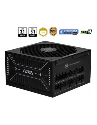 MSI MAG A1000GLS ATX 3.1 (PCIe 5.1) Fuente de Alimentación 1000W