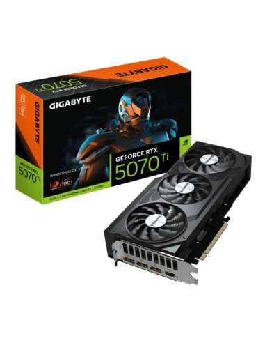 Gigabyte GeForce RTX 5070 Ti Windforce OC V2 16GB GDDR7 DLSS4