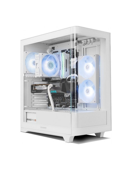 NOX Hummer Ether Blanca ATX Caja para PC