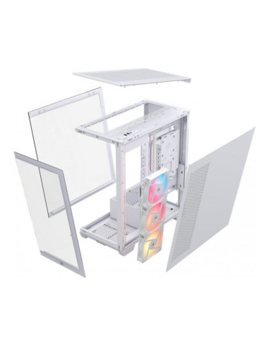 Corsair 3500X RSR aRGB Blanca ATX Caja para PC