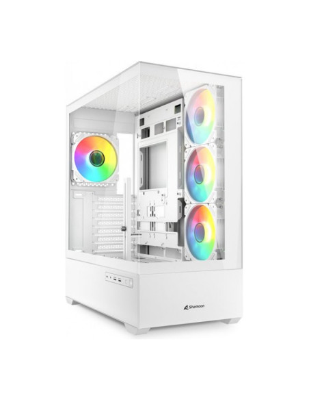 Sharkoon AK6 RGB Blanca ATX Caja para PC