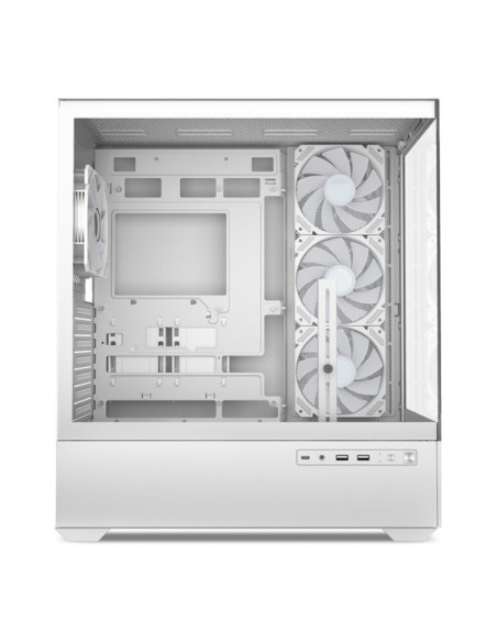 Sharkoon AK6 RGB Blanca ATX Caja para PC